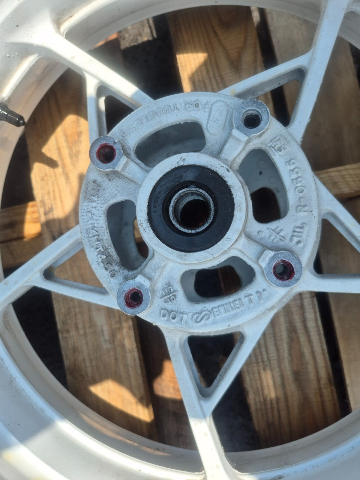 2022 Kawasaki Ninja 650 Ex650 Rear Wheel Rim & Tire  OEM