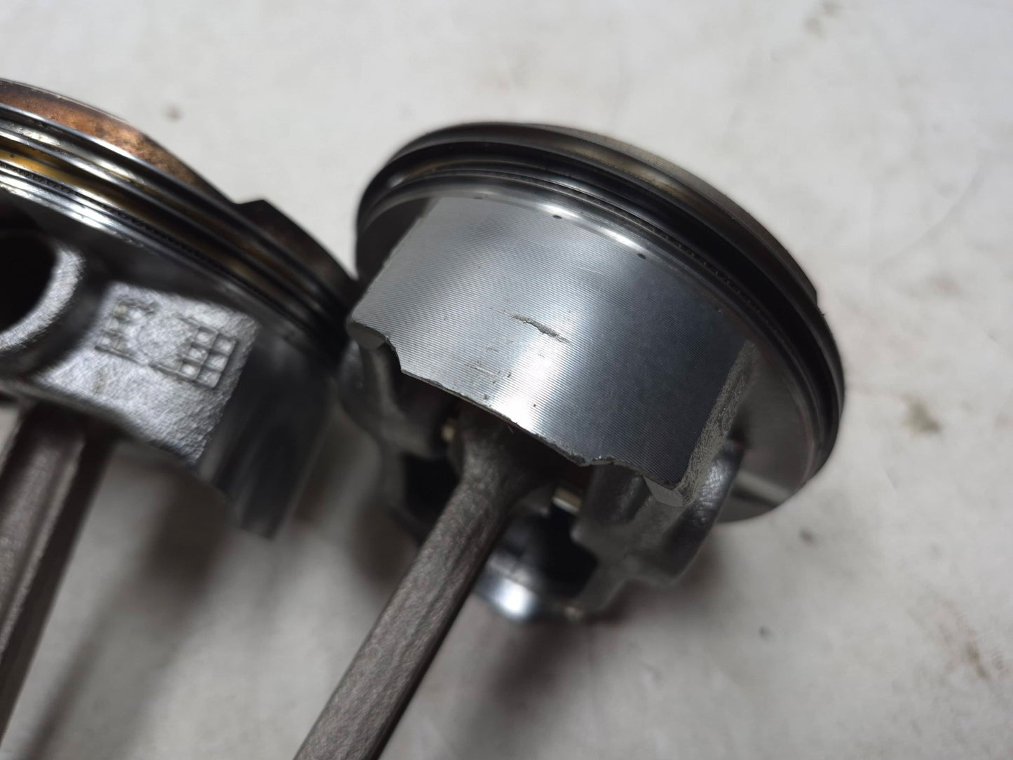 2022 Kawasaki Ninja 650 Ex650 Engine Connecting Rod W/ Piston Pair OEM