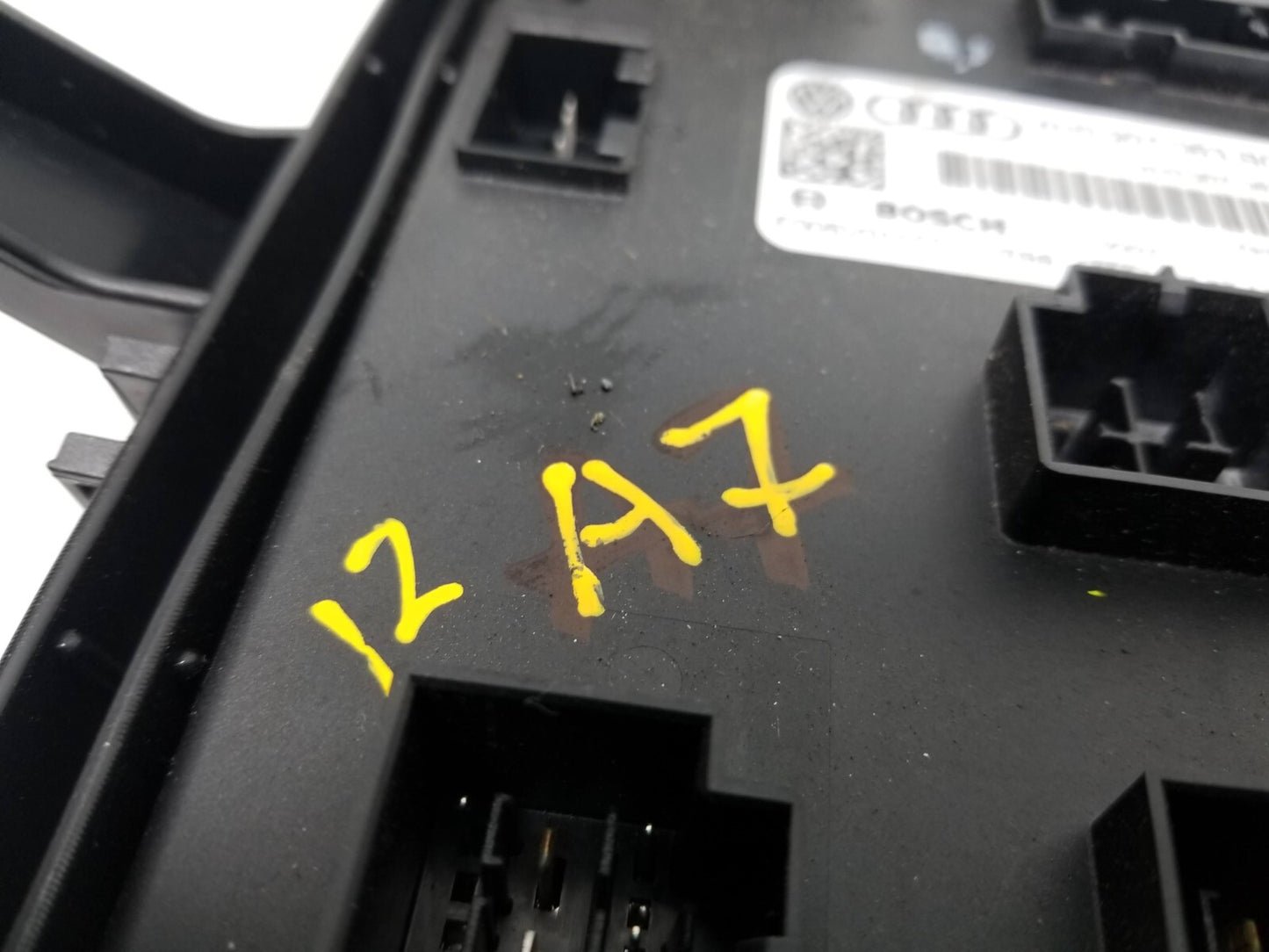 2012 Audi A7 Onboard Supply Body Control Module W/ Bracket OEM
