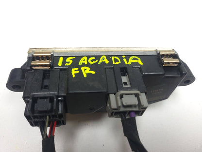 2015 GMC Acadia HVAC Wire Harnes W/ Blower Motor Resistor Actuator Motor OEM