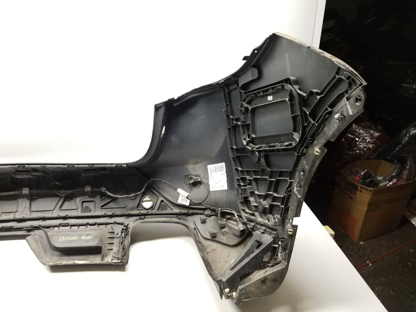 2011 2012 2013 2014 Porsche Cayenne Rear Bumper Cover ( Paint : A1a1 ) OEM ✅