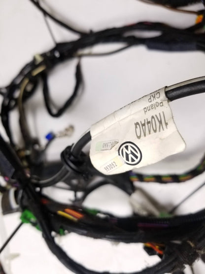 2010 - 2014 VW Golf GTI Interior Wire Harness W/ Fuse Box OEM