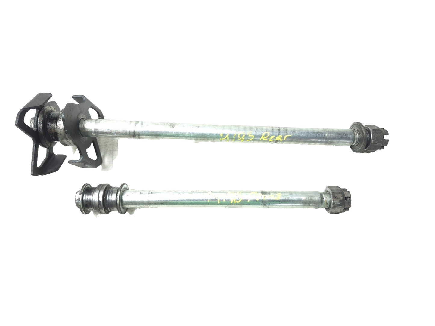 2019 Kawasaki Er400 Z400 Wheel Axle Front & Rear Pair OEM