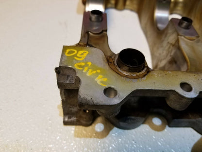 2009 Honda Civic 1.8l Crankshaft Housing OEM