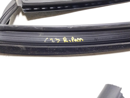10 - 14 VW Golf GTI Upper Door Glass Weatherstrip Rear Passenger Side Right OEM