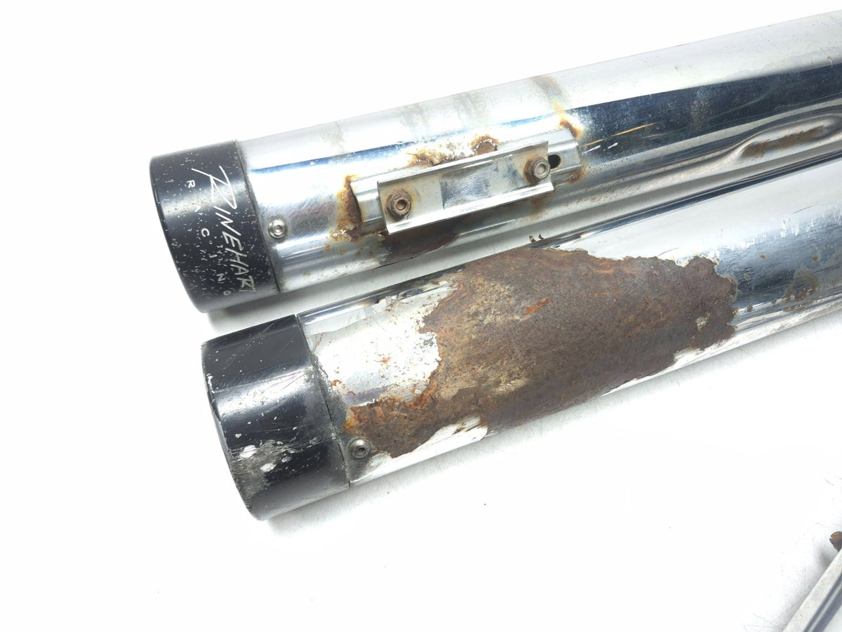 2008 Harley Davidson Touring Electra Glide Exhaust Muffler Rinehart Racing OEM