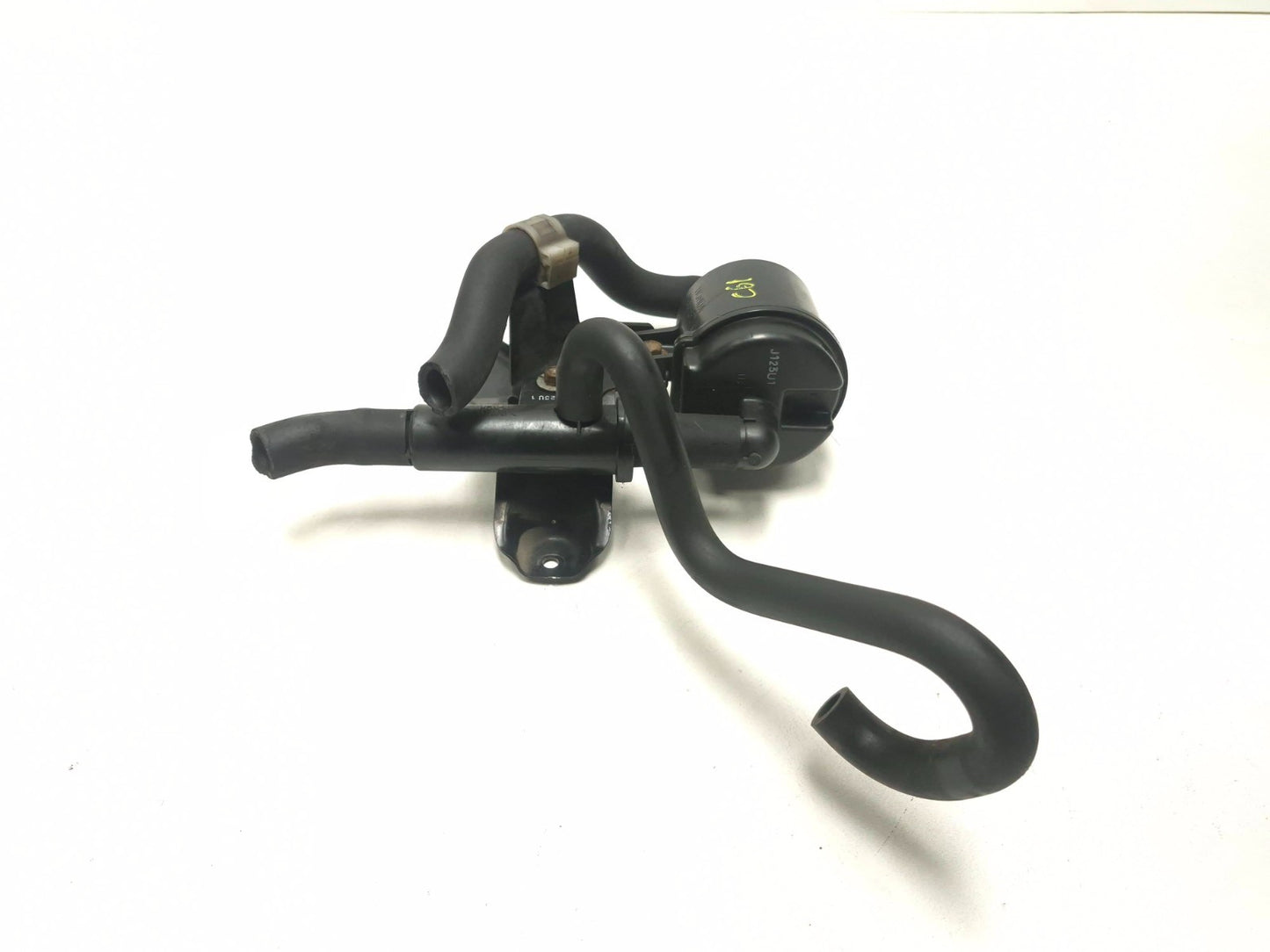 2007 Honda Fit Small Fuel Vapor Charcoal Canister & Bracket OEM