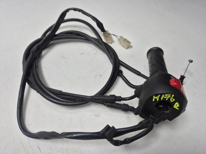2022 Moto Guzzi V7 Right Handlebar Kill Of Start Switch & Throttle Grip OEM