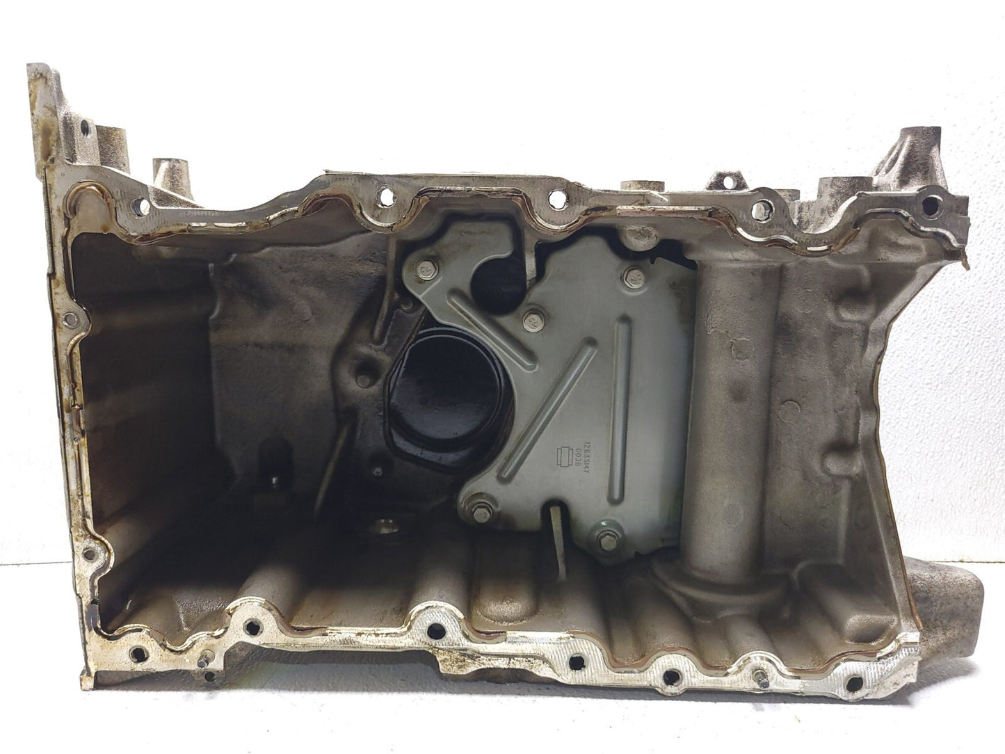 2017 Cadillac Ats 2.0l AWD Engine Oil Pan OEM