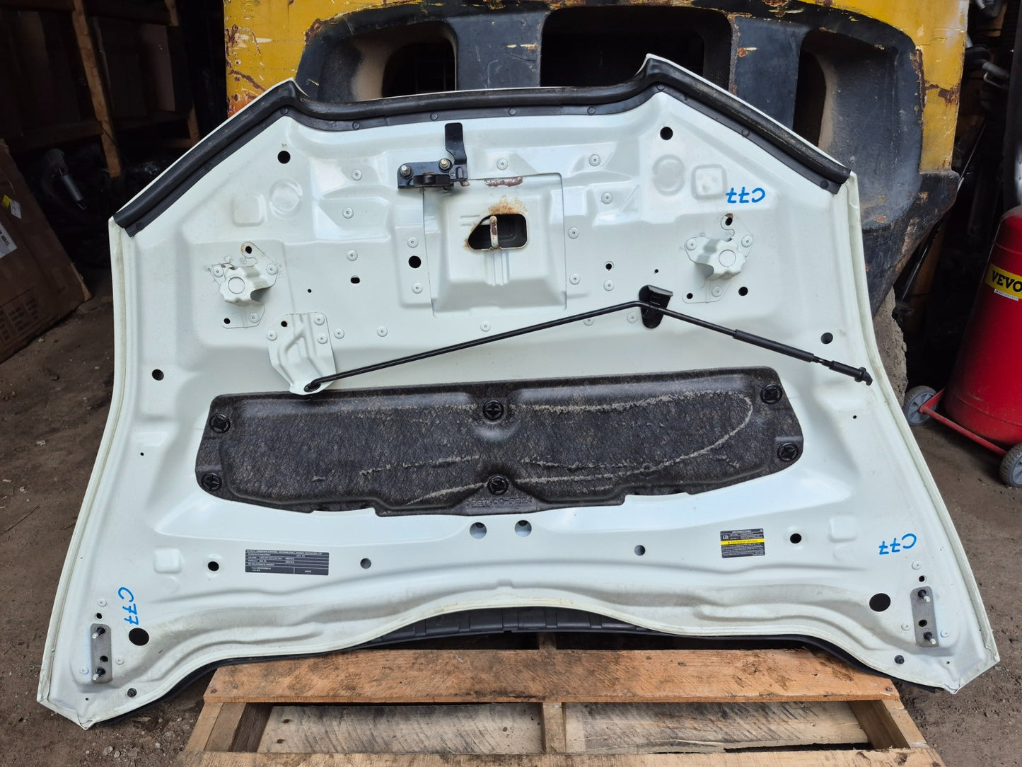 2012 Nissan Leaf Hood Bonnet Panel OEM