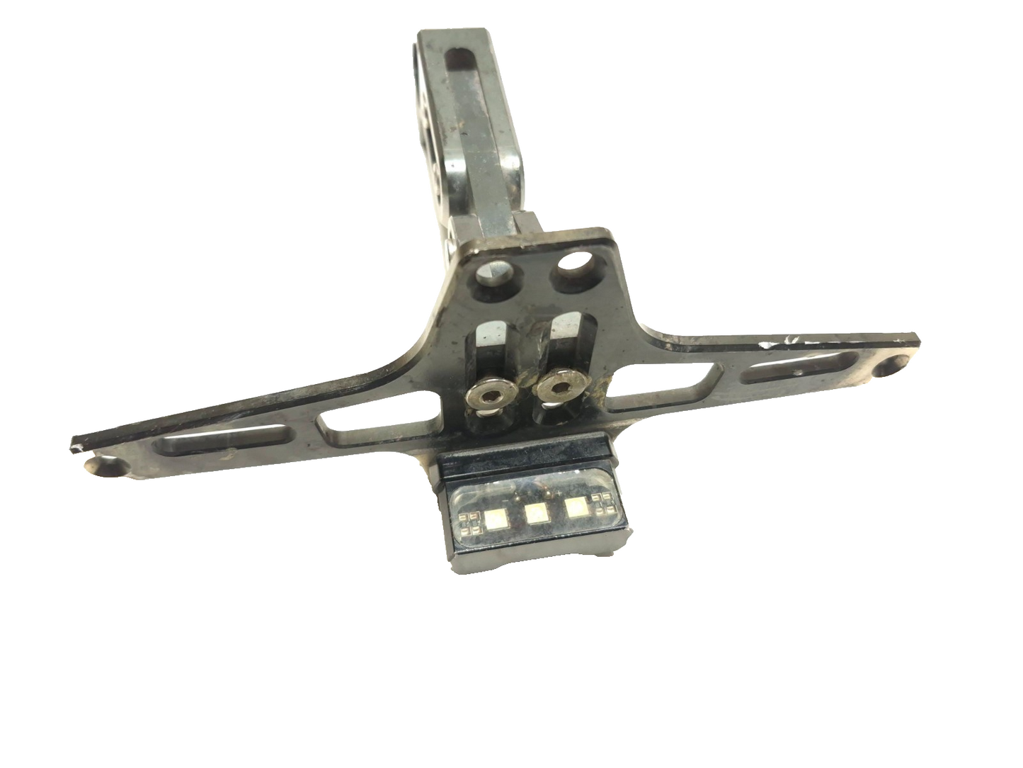 2007 Kawasaki Ninja 250 Ex250 F License Plate Bracket W/ Light Assy OEM