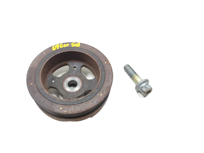 09-12 Hyundai Genesis Crankshaft Pulley Harmonic Balancer W/bolt OEM 4.6l