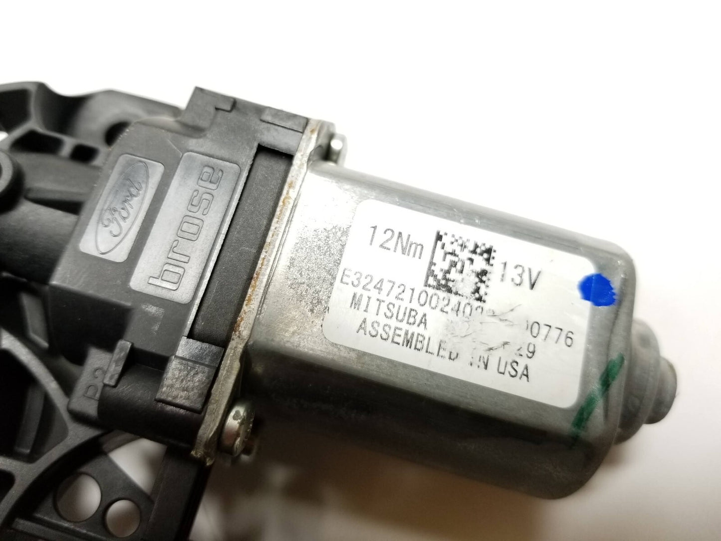 2021 Ford Bronco Front Passenger Door Window Motor OEM