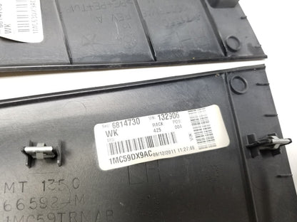 2012 Jeep Grand Cherokee Center Console Panel Trim Left & Right OEM