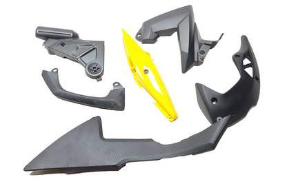 2012 Kawasaki Versys Le650c Left Side Cover Set 6 Pcs OEM