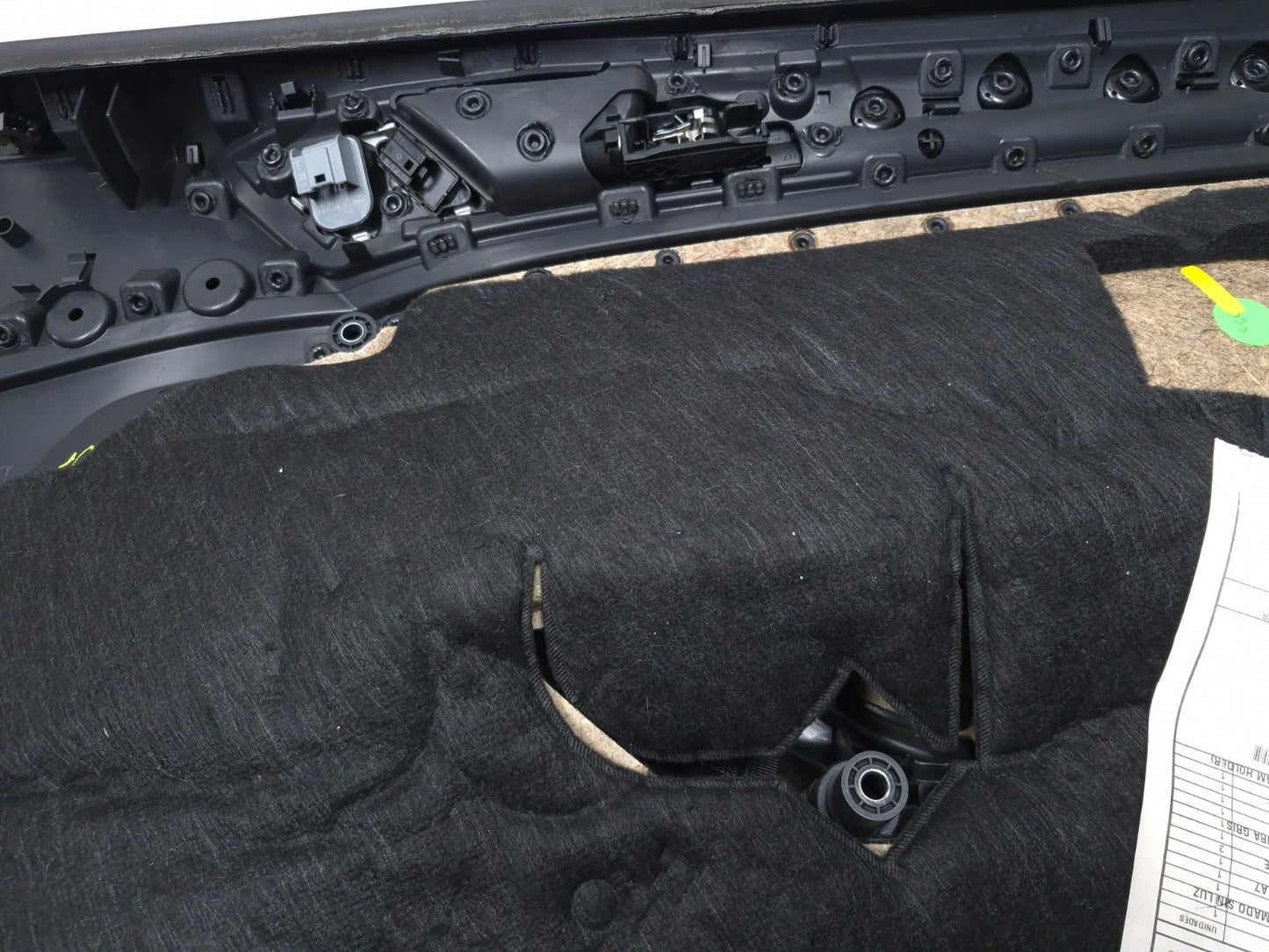 2015 Volkswagen Golf Front Door Panel Trim Driver Side Left OEM
