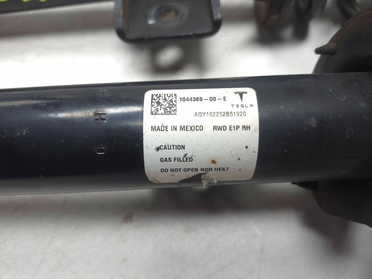 2019 Tesla Model 3 Front Shock Strut Absorber With Spring Pair OEM