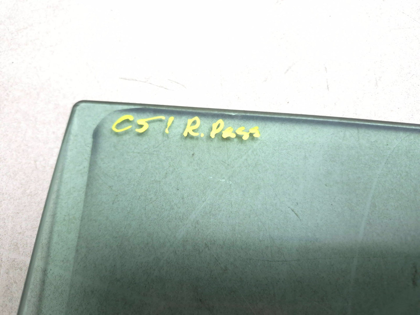 2007 Saab 9-5 Aero Rear Passenger Window Glass OEM