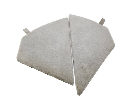 2008 - 2015 Nissan Rogue Rear Luggage Floor Carpet Cover  Left & Right OEM