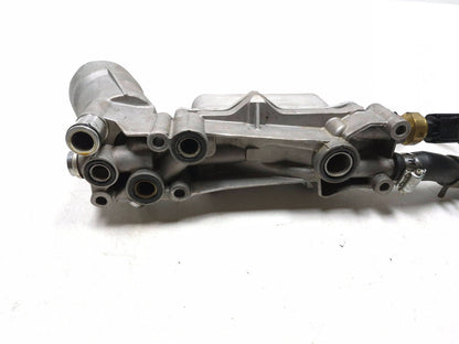 2012 Jeep Grand Cherokee Engine Oil Cooler W/ Oil Filter Housing 3.6l OEM