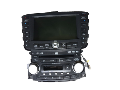 2008 Acura Tl Type-s Information Nav Display Screen & Audio Equipment Radio  OEM