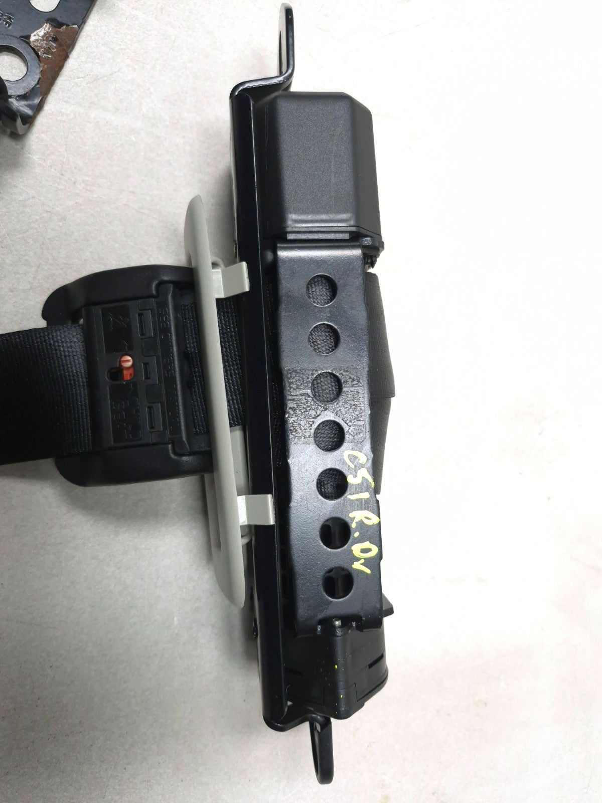 2007 Saab 9-5 Rear Driver Seat Belt Strap W/ Mounting Bracket OEM