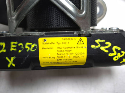 2012 Mercedes W212 E350 Sedan Rear Seat Belt Retractor Left & Right OEM