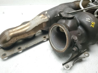 2013 BMW X6 Turbocharger W/ Exhaust Manifold Assy OEM