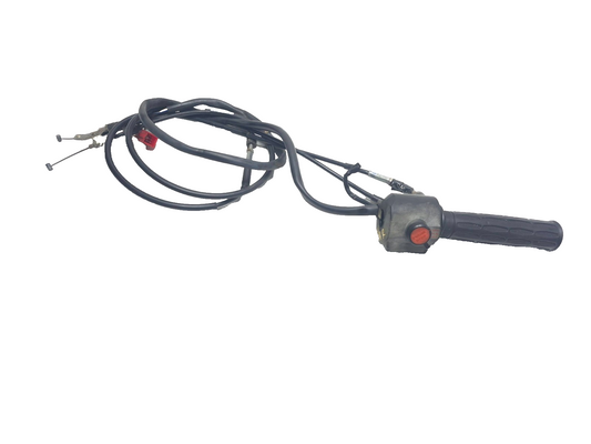 1987 Honda Goldwing 1200i Right Handlebar Kill Switch & Throttle Tube OEM