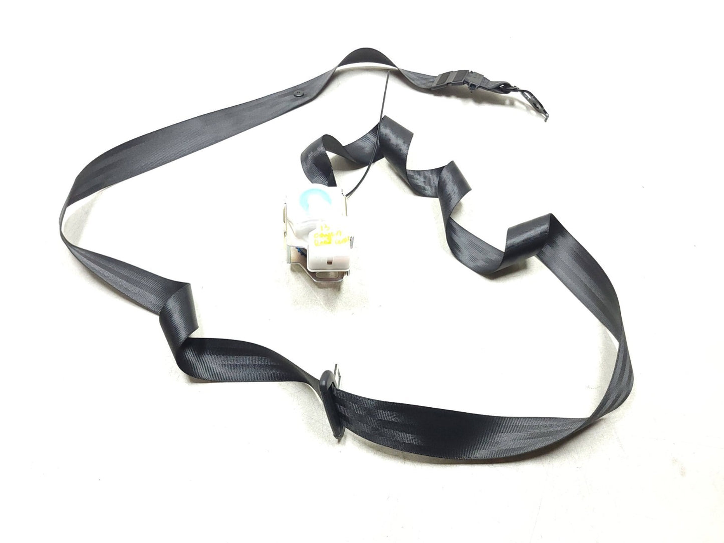 2013 Porsche Cayenne Rear Seat Side Trim & Seat Belt Driver Side Left  OEM