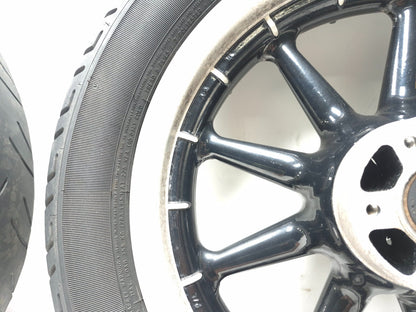 2008 Harley Touring Electra Glide Ultra Wheel Rim W/ Tire Front & Rear R16x3 OEM