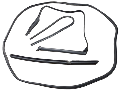 2011 BMW 535i F10 Rear Door Window Belt & Weatherstrip Seal Driver Side Left OEM