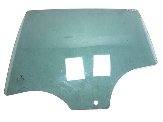2008 BMW X6 E71 Rear Door Window Glass Driver Side Left OEM