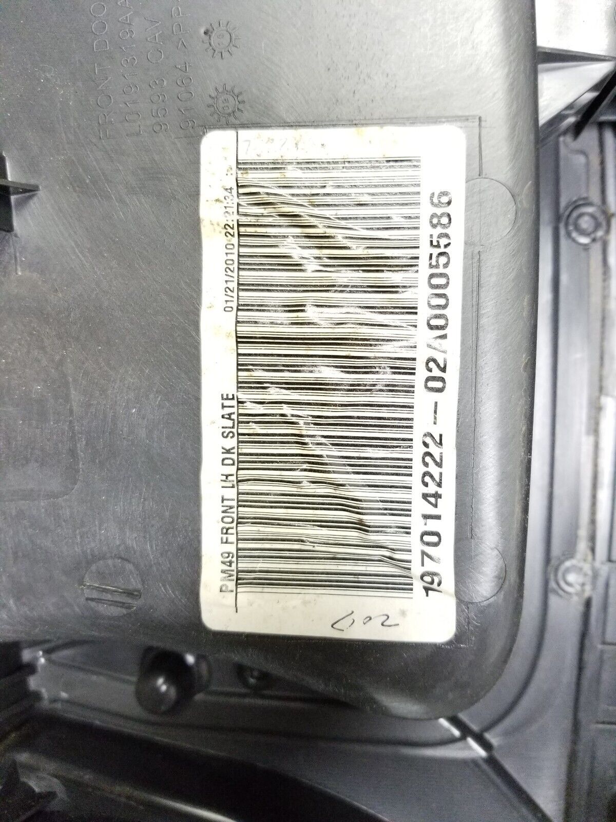 2007-2010 Dodge Caliber Door Panel Trim Front Driver Side Left OEM