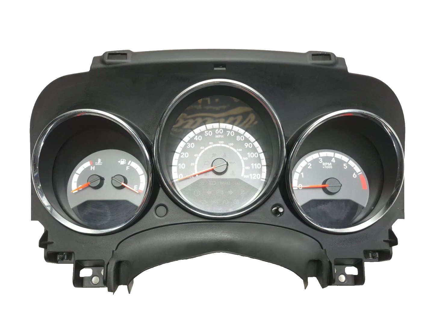 2010 Dodge Caliber Sxt Speedometer Instrument Cluster 68036303ab OEM 128k
