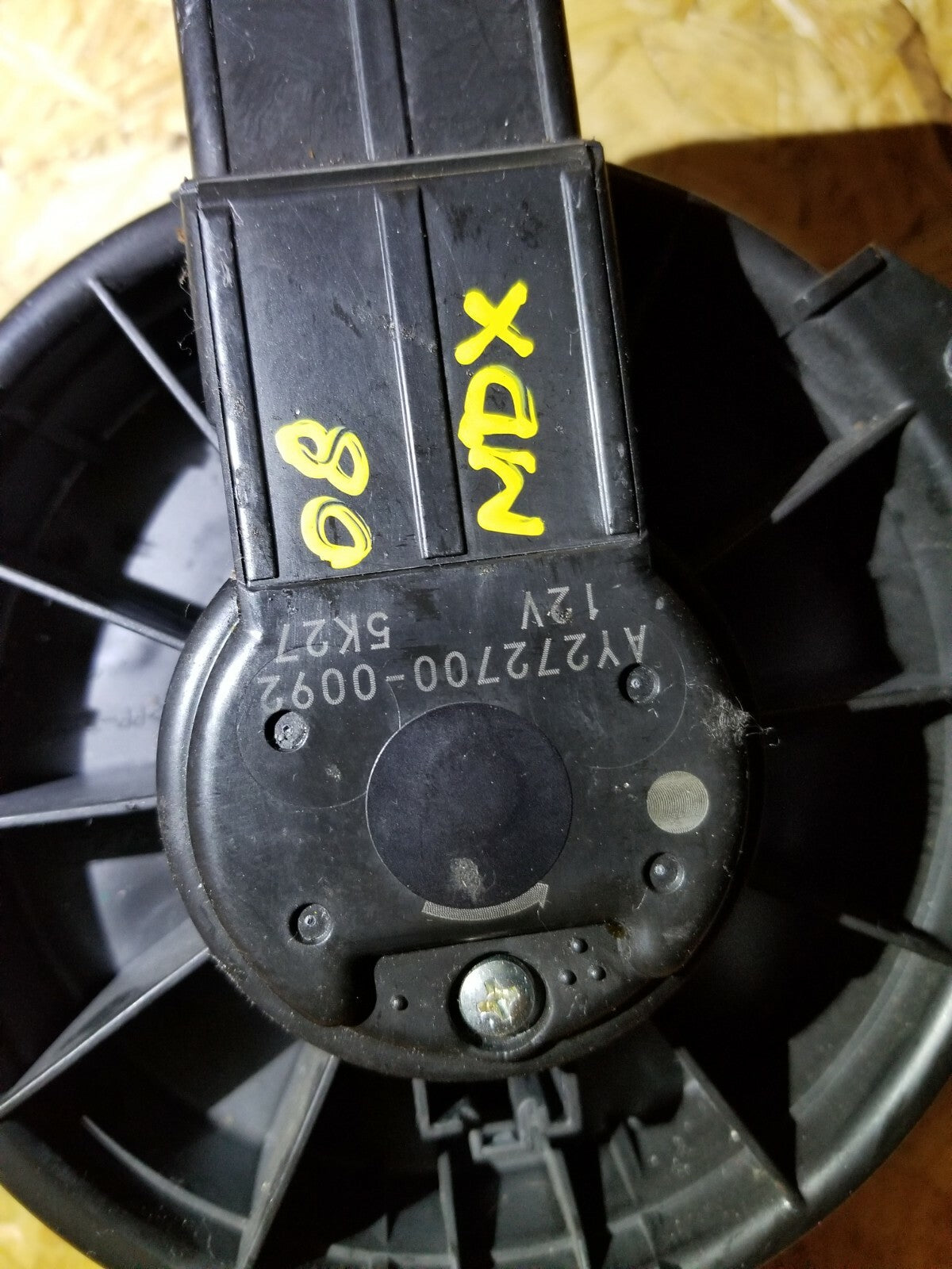 2008 Acura Mdx Rear Blower Motor OEM