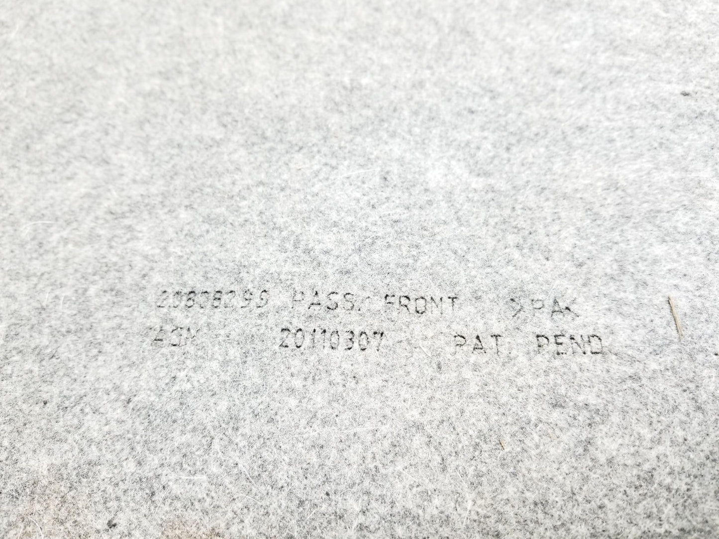 2011 - 2016 Cadillac SRX Floor Mat Carpet Front & Rear OEM