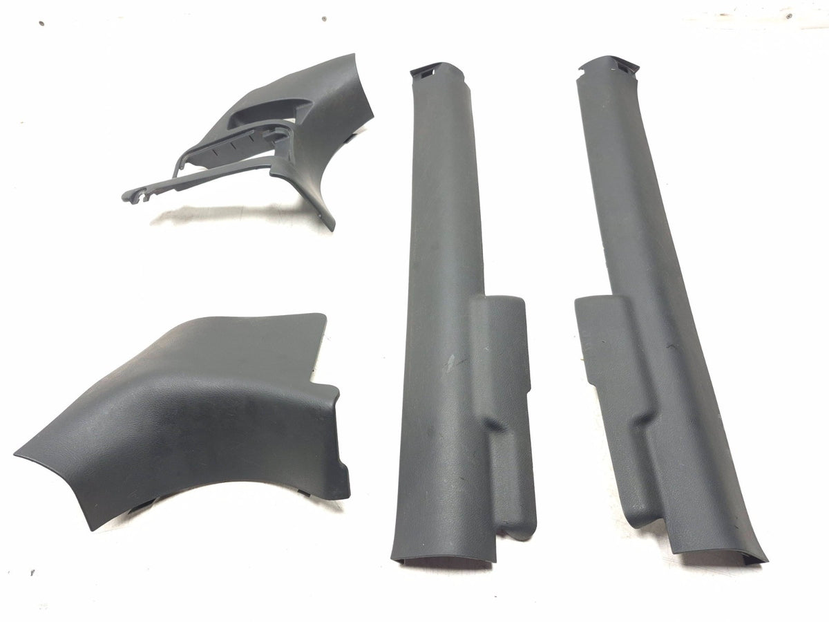 2008 Acura Tl Type-s Door Sill Scuff Trim & Kick Trim Panel 4 Pcs OEM