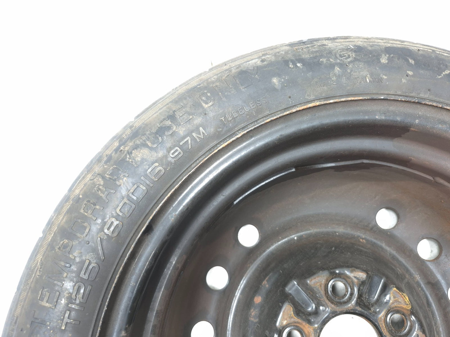 2008 Acura Tl  Spare Tire Wheel Donut Disc Rim T125/80d16 OEM