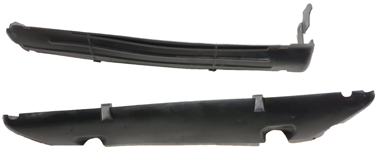 2013 Fiat 500 Turbo Front Radiator Protection Seal Cover Trim 2pcs OEM
