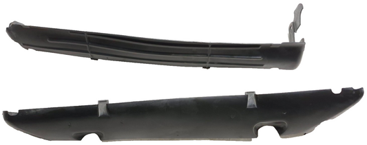 2013 Fiat 500 Turbo Front Radiator Protection Seal Cover Trim 2pcs OEM