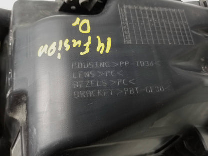 2014 Ford Fusion Headlight Left Driver Side OEM