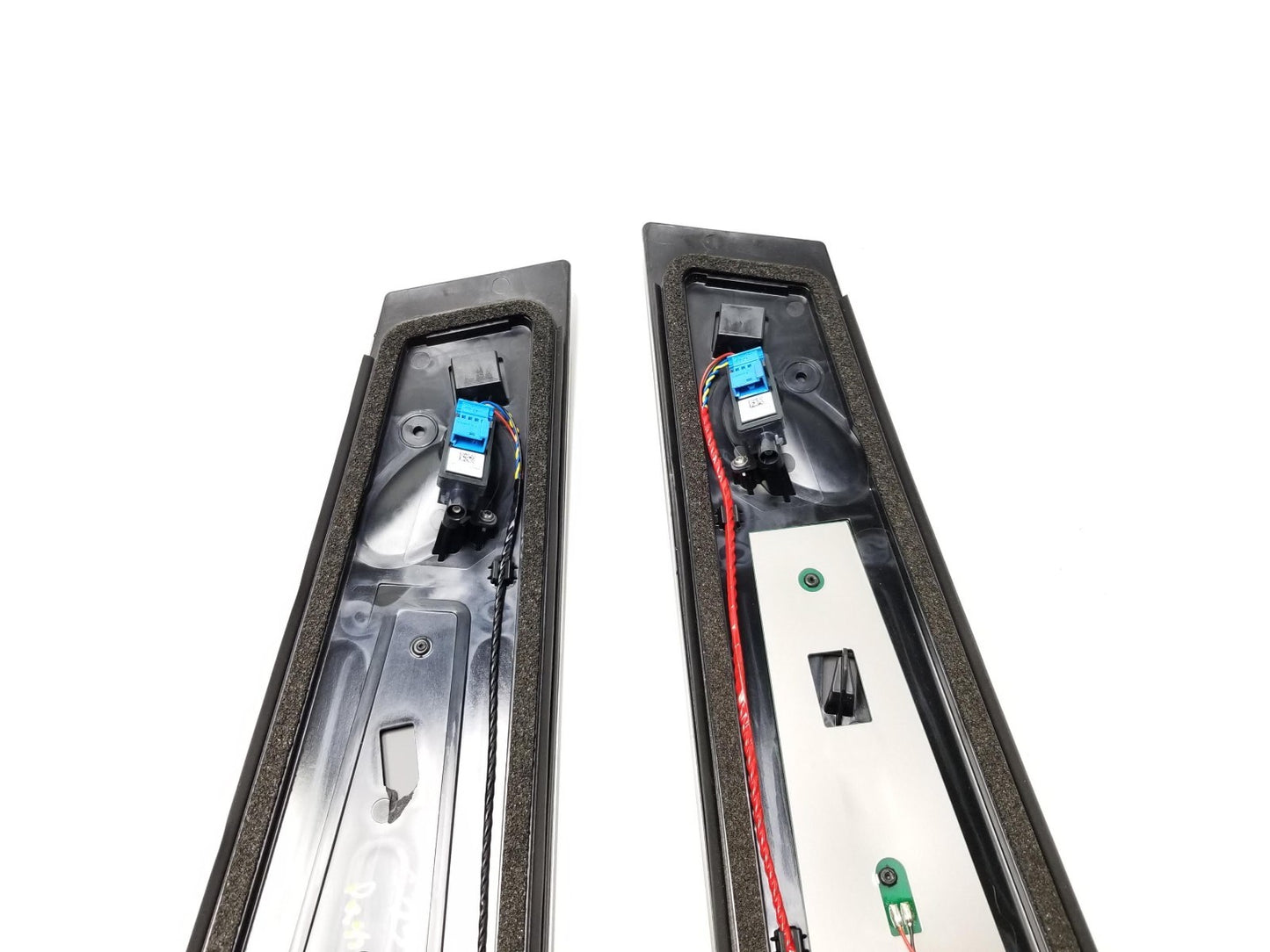 2021 Tesla Model 3 B Pillar Molding Trim Camera Left & Right Pair OEM