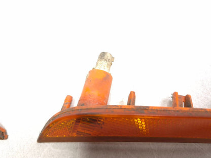 2013 Fiat 500 Turbo Front Bumper Marker Light 2pcs W/ Bolts OEM