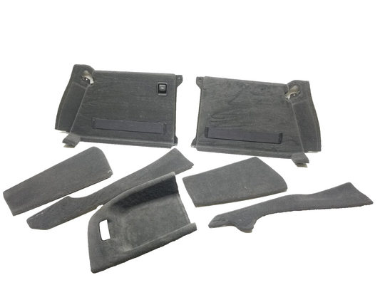 2013 BMW X6 Rear Trunk Trim Cover Panel 7 Pcs OEM