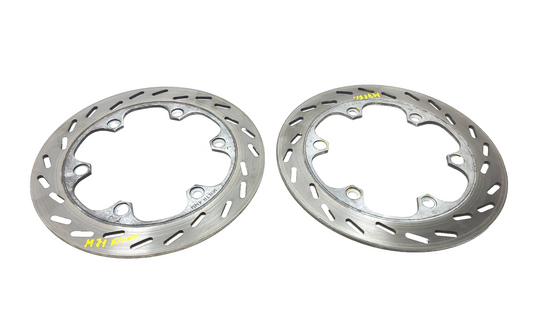 1989-1998 Honda Pc800 Pacific Coast Front Brake Rotor Disc Left & Right OEM