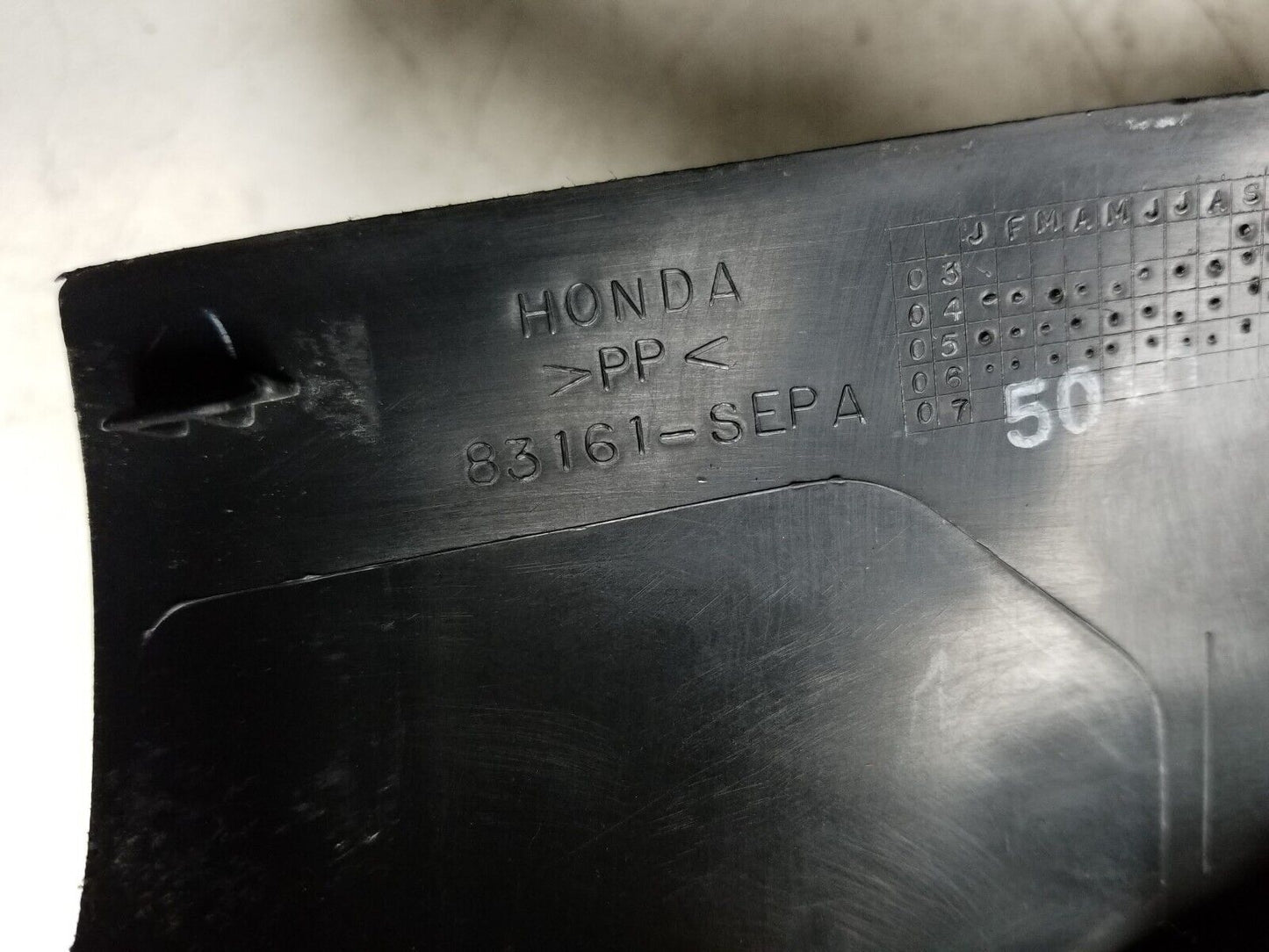 2004 - 2008 Acura Tl Type S Front Kick Panel Trim Cover Left & Right OEM