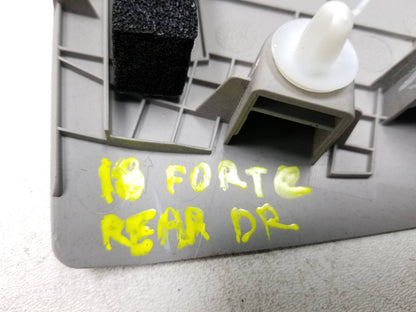 17 18 Kia Forte Rear Upper Quarter Trim Left & Right  OEM