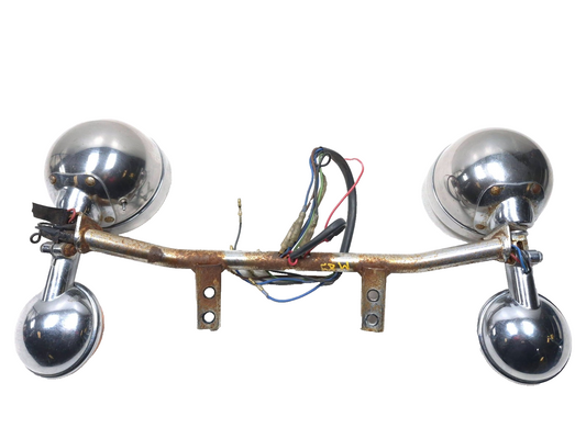 1996 Yamaha Virago Xv750 Front Headlight & Turn Signal Assembly OEM