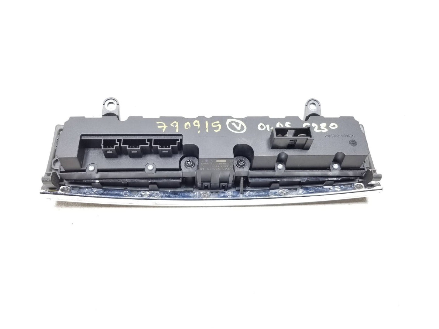 02-05 Mercedes W203 C230 Coupe Hazard Light Door Lock Control Panel Switch OEM